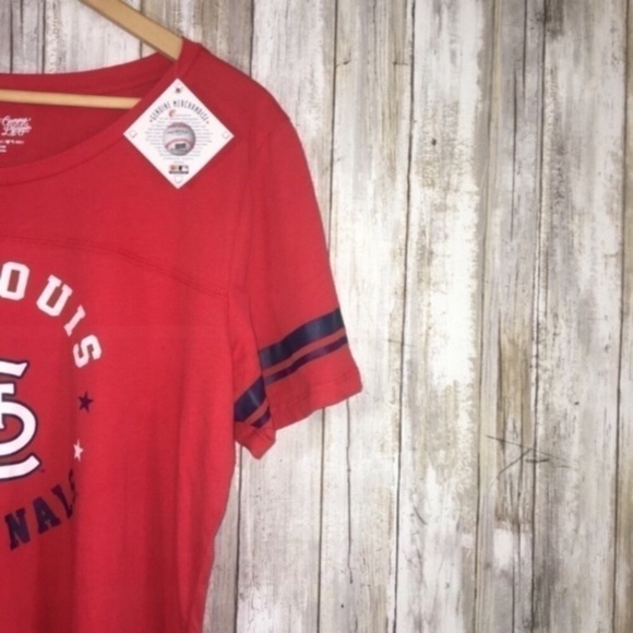NWT MLB St. Louis Red Tee - Picture 3 of 5